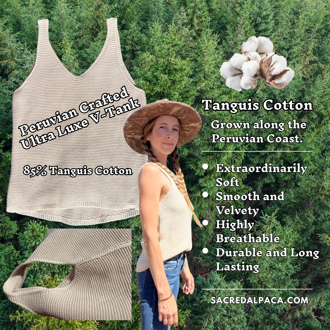 Alpaca V-Tank | Cream or Black
