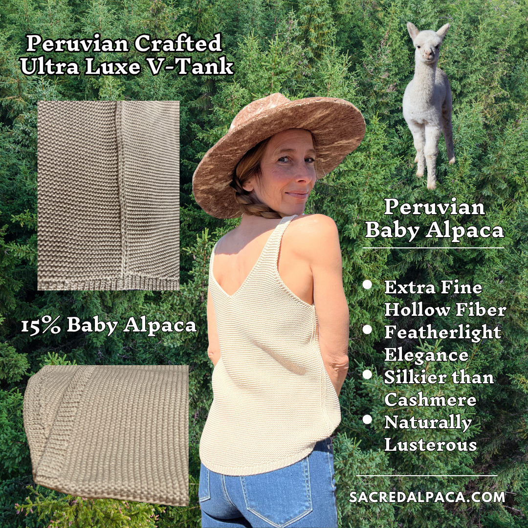 Alpaca V-Tank | Cream or Black