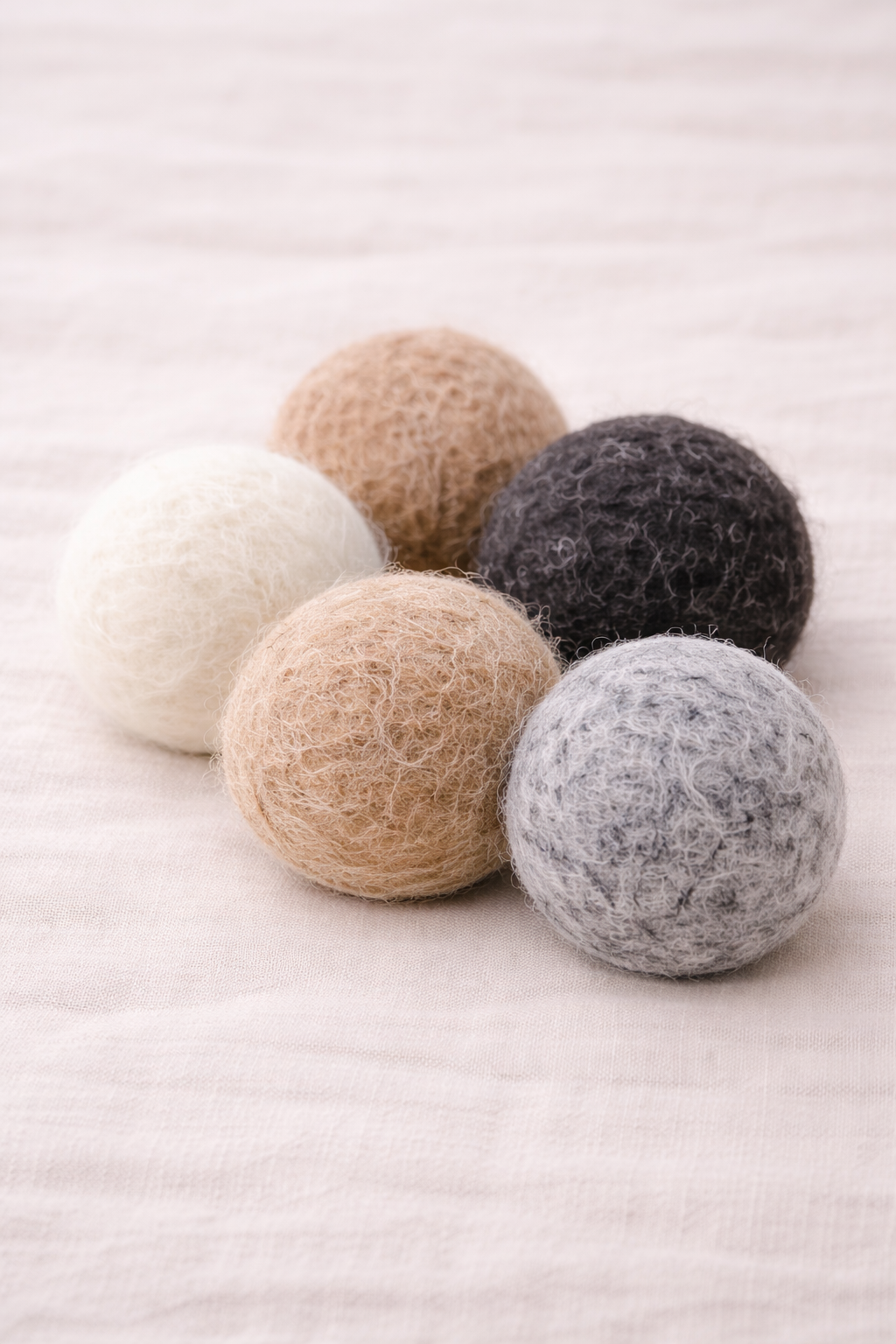 Alpaca Dryer Balls - Natural Fabric Softener